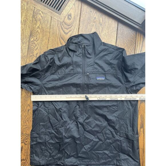 Patagonia Womens Houdini Stash 1/2 Zip Pullover Black New Size Medium - Picture 5 of 6
